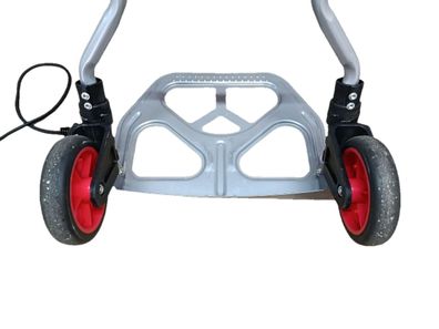 VEVOR Sackkarre Klappbar 80kg Aluminium Transportkarre verstellbarer Griff