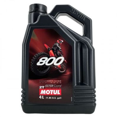 Motul 800 Factory Line Off Road 2T 4 Liter