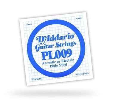 DAddario PL009 Einzelsaite - 009