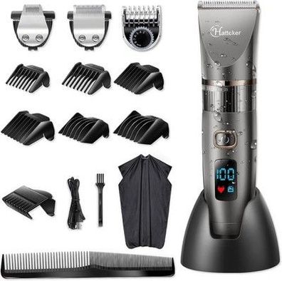 Hatteker Haarschneidemaschine Profi Haarschneider Herren Haartrimmer Rasierer