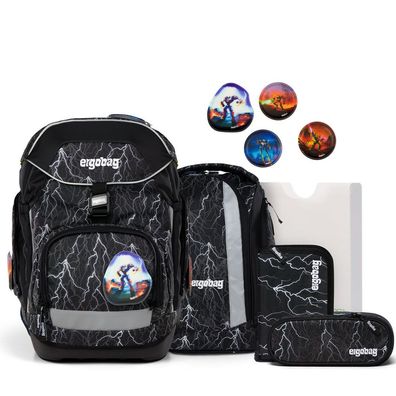 ergobag Pack REFLEX GLOW Edition SET 6tlg Super ReflektBär, Super ReflektBär