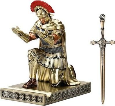 HDMbigmi Centurion Cloak Warrior Knight Stifthalter, Handy-Ständer, Deko, Büro