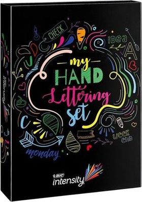 BIC Intensity Handlettering Stifte: 12 Filzstifte, 20 Fineliner & 12 Brush Pens