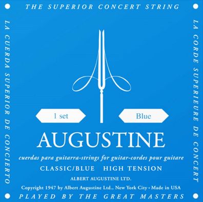 Augustine Classic Blue Strings - Art. 206820
