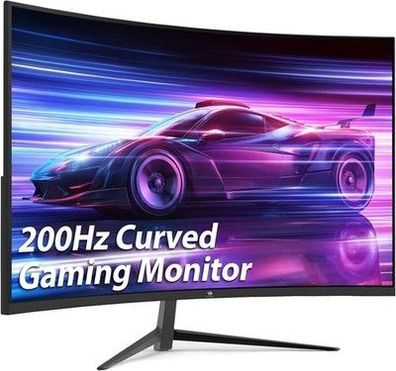 Z-Edge 27 Zoll Curved Gaming Monitor 200Hz/165Hz(DP) 144Hz HDMI 1ms MPRT Full HD
