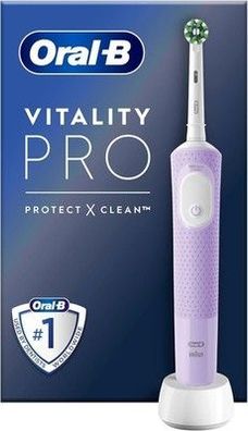 Oral-B Vitality Pro Elektrische Zahnbürste/Electric Toothbrush, 3 Putzmodi, Lila
