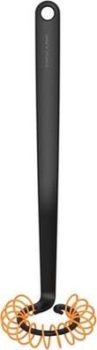 Fiskars Spiralbesen, Länge: 27 cm, Ø 6 cm, Kunststoff, Functional Form, Schwarz