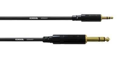 Cordial CFM 3 WV Miniklinke auf 6,3mm