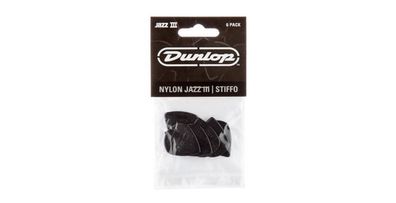 Dunlop Pick Jazz III Black Stiffo - Art. 277239