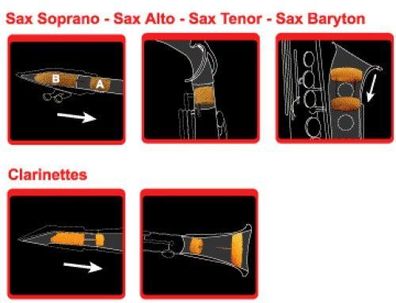 music world Saxmute Dämpfer - Art. 260447