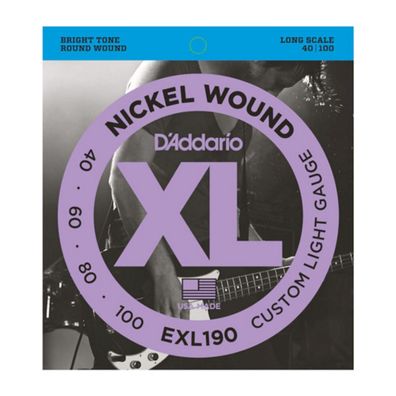 DAddario EXL-190 Nickel Wound Bass