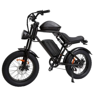 JKING FXH-002 20"retro e-bike für erwachsene,48V 500W, toßdämpfer vorne und hinten
