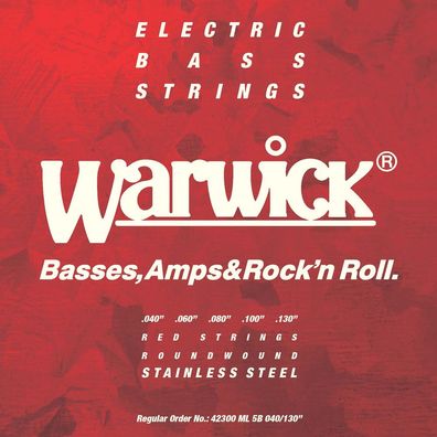 Warwick Red Label Bass .040-.130