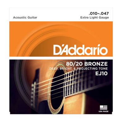 DAddario EJ10 80/20 Bronze