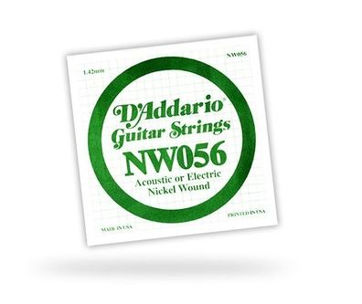 DAddario NW056 Einzelsaite - 056