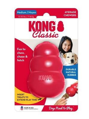 KONG Classic Spielzeug M, rot