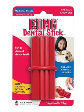 KONG Dental Stick M Medium rot