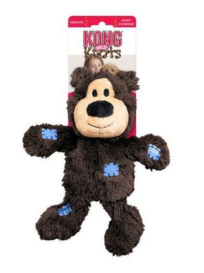 KONG Knot Wild Bear Assorted M/L Bär (Farbe nach Zufall)