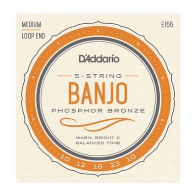 DAddario EJ55 Banjo 5-String