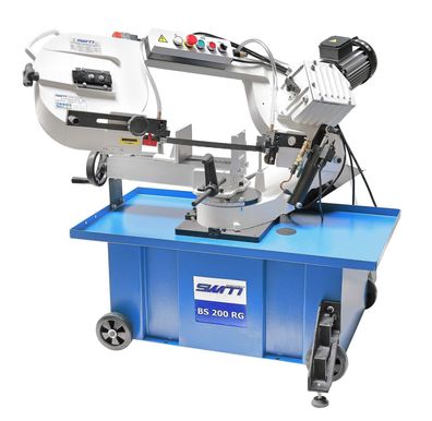 SWM Metallbandsäge Bandsäge Metall SWM BS 200 RG mit Getriebe + Vertikaltisch