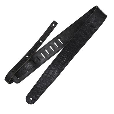 Richter Leder Raw II Contour Croco Black