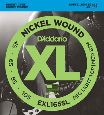DAddario EXL165SL Bass Super Long Scale