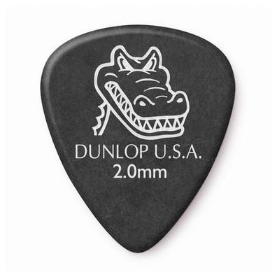 Dunlop Gator Grip Picks schwarz