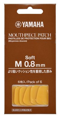 Yamaha Bissplatten Soft M 0,8 mm Set - Art. 236283