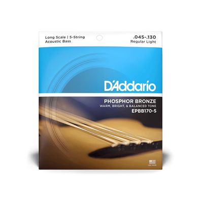 DAddario EPBB170-5 Acoustic Bass