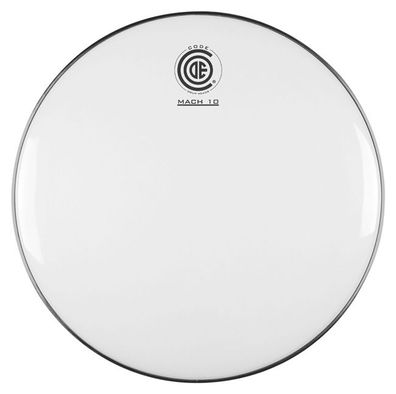 CODE Drumheads Mach 10 Smooth White 14''
