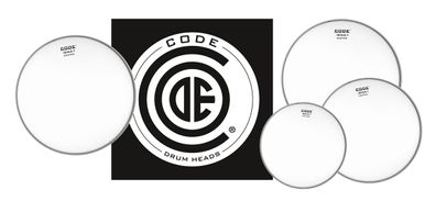 CODE Drumheads DNA Coated Set Fusion