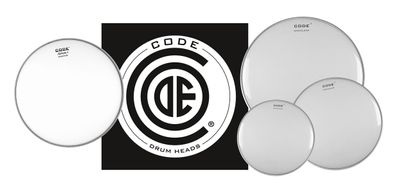 CODE Drumheads DNA Clear Set Rock