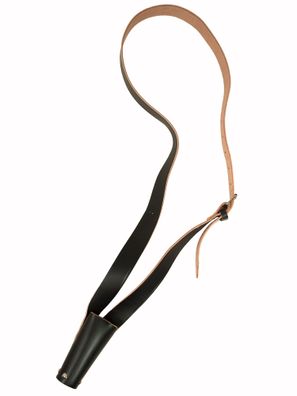 Sandner Lyra Tragegurt Leder, schwarz