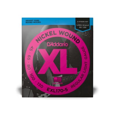 DAddario EXL170-5 Bass