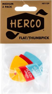 Dunlop Herco Daumenpicks 3 Pack