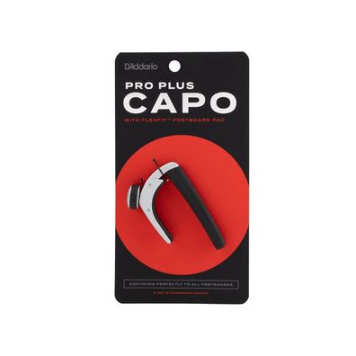 DAddario Kapodaster Pro Plus Silber