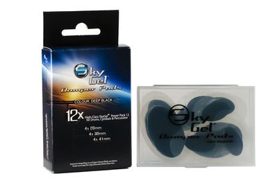 SkyGel Damper Pads -Deep Black