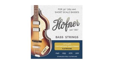 Höfner Bass Saiten CT - Flatwound