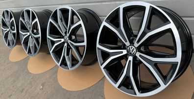 4x Orig VW T-Cross C11 Taigo CS1 18 Zoll R-Line Alufelgen Köln 2GM601025F 7X18 ET39