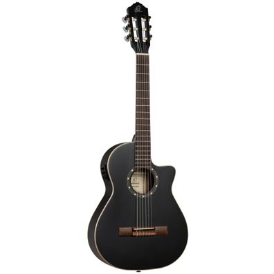 Ortega RCE125SBK-3/4 Schwarz matt