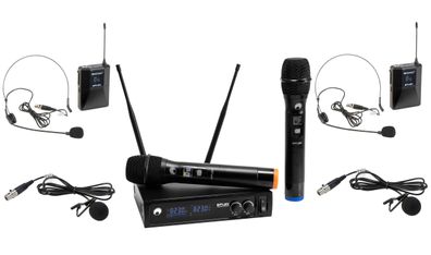 Omnitronic UHF E-FLEX 2 Full Bundle - Art. 307531