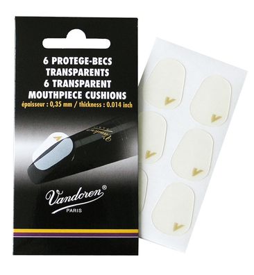 Vandoren Bissplatte 0,35mm 6er Set