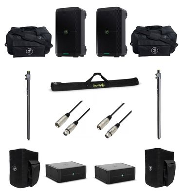 Mackie Thump GO 8 Sub Bundle 3