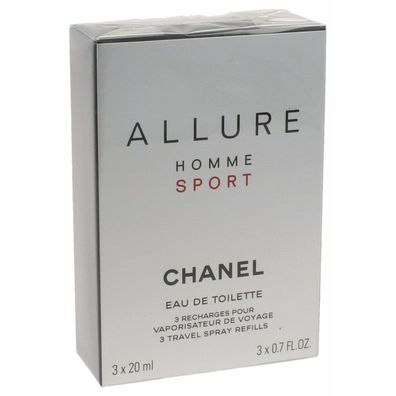 CHANEL Eau de Toilette Chanel Allure Homme Sport Edt 3 x 20 ml