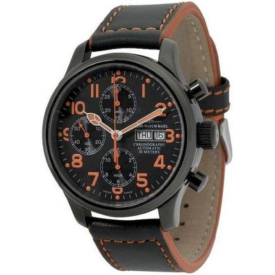 Zeno-Watch - Armbanduhr - Herren - Chronograph - NC Pilot - 9557TVDD-bk-a15