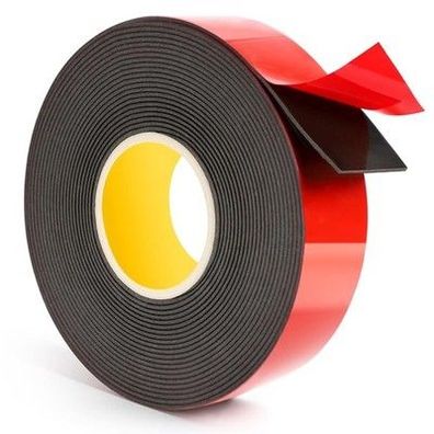 Emitever Doppelseitiges Klebeband Stark 5m x 25mm, Wasserdicht Montageklebeband