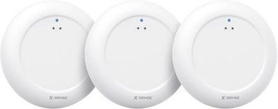 X-Sense 3er Set Wassermelder WLAN, Smarter Wassermelder, ohne Basisstation