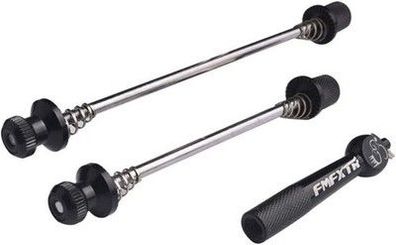 PLATT Fahrrad Schnellspanner, Vorder- und Hinterrad, Schnellspannachsen MTB