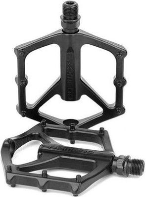 PLATT Fahrrad Pedale Mountainbike Rennrad Fahrradpedale 2DU MTB Pedale 9/16 Zoll