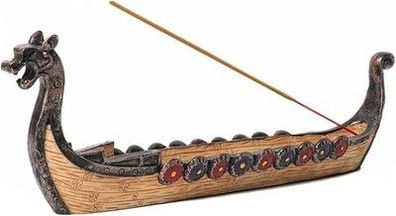 Räucherstäbchen Burner Resin Viking Schiff Haften Räucherstäbchen Halter Deko